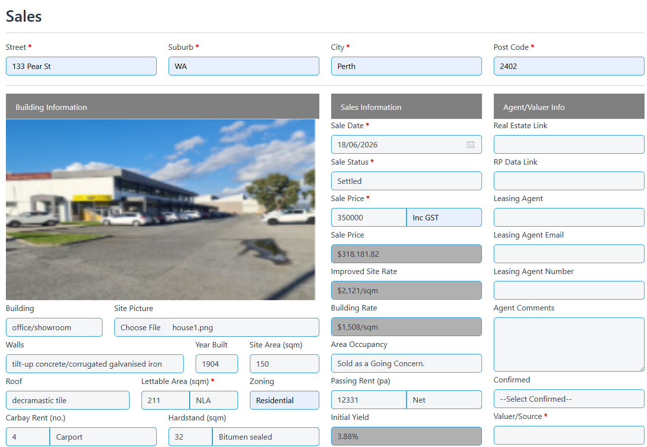 Leases Search